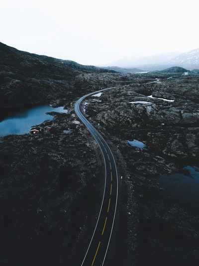 道路航拍